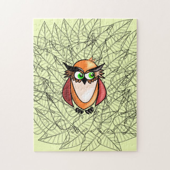 Petit hibou Puzzle (Vertical)