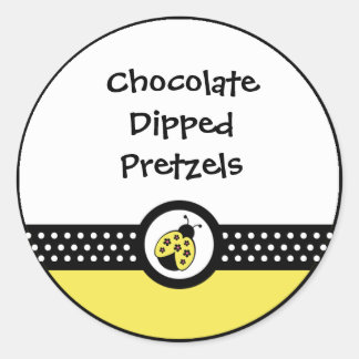 Petit Ladybugs Anniversaire Fête Favoriser Sticker