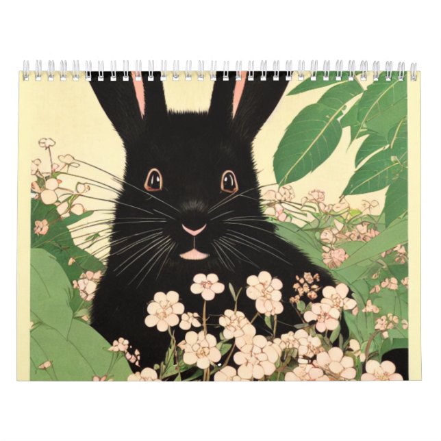 Petit lapin adorable Mini Lop Calendrier Rabbit (Protection)