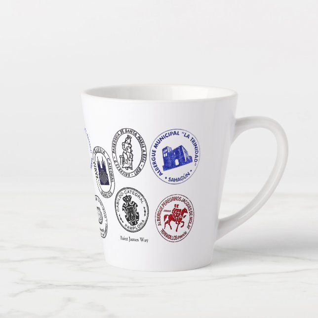 Petit Latte Mug Saint James Way (Droite)