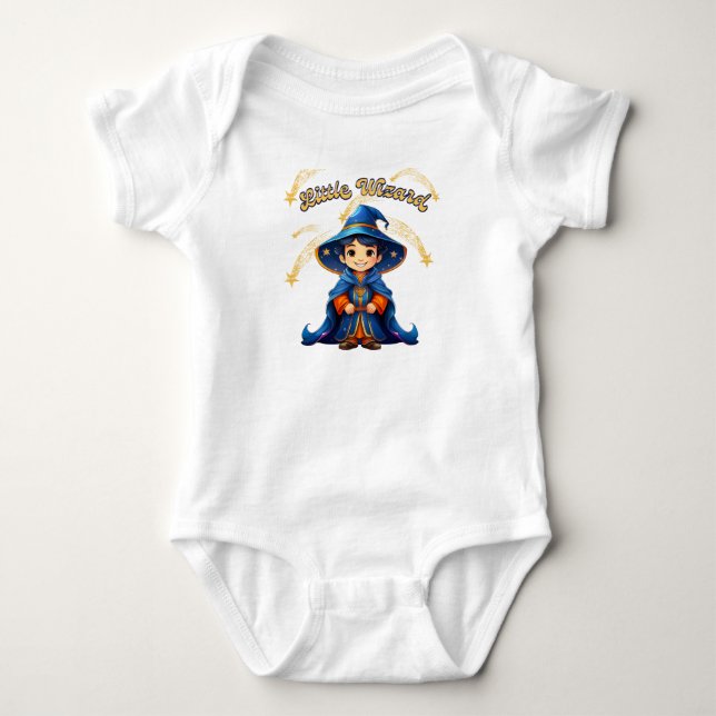 Petit Magicien – Body pour bébé Halloween (Devant)