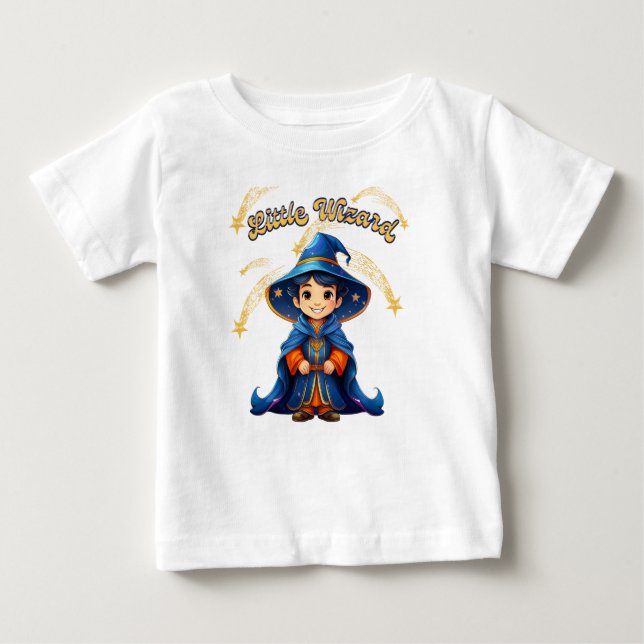 Petit Magicien – T-Shirt Halloween pour Enfants (Devant)