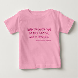 Petit mais féroce T-shirt de Shakespeare