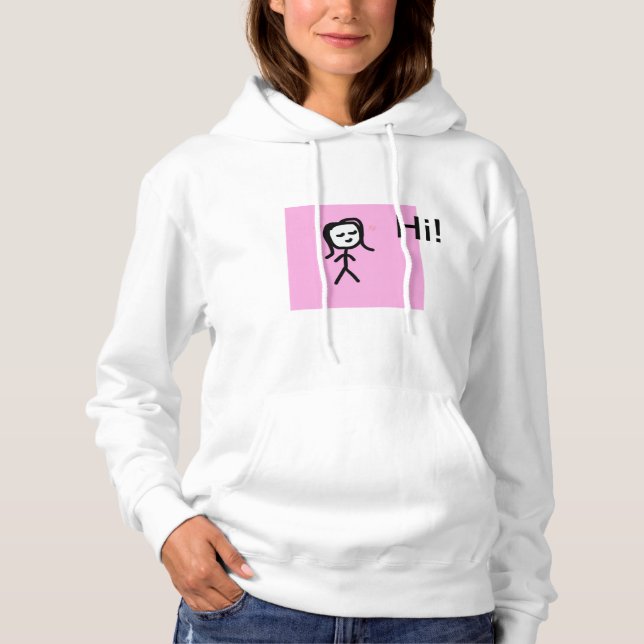 Petit mais mauvais Sweat - shirt à capuche pour Pe (Devant)