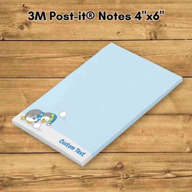 Petit manchot obtenant des Post-it Notes boule de  (Créateur téléchargé)