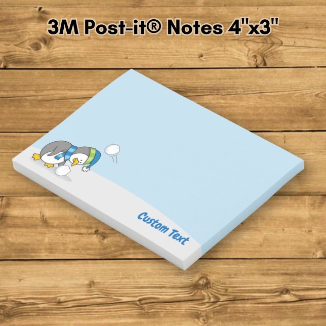 Petit manchot obtenant des Post-it Notes boule de  (Créateur téléchargé)