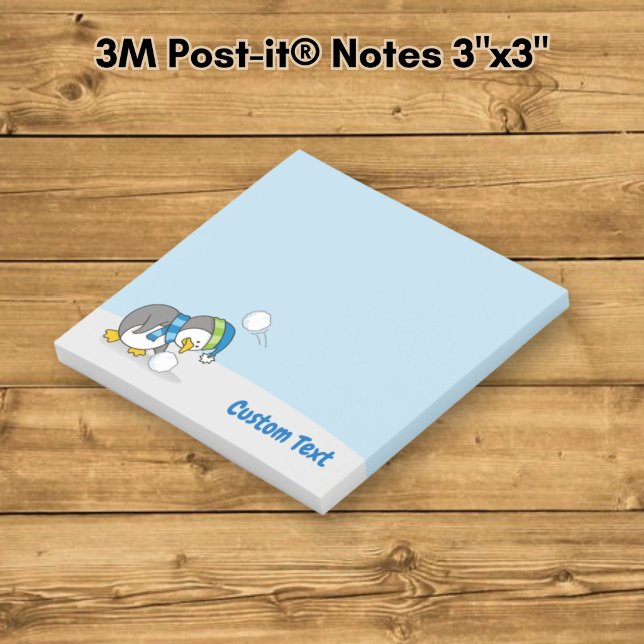 Petit manchot obtenant des Post-it Notes boule de  (Créateur téléchargé)