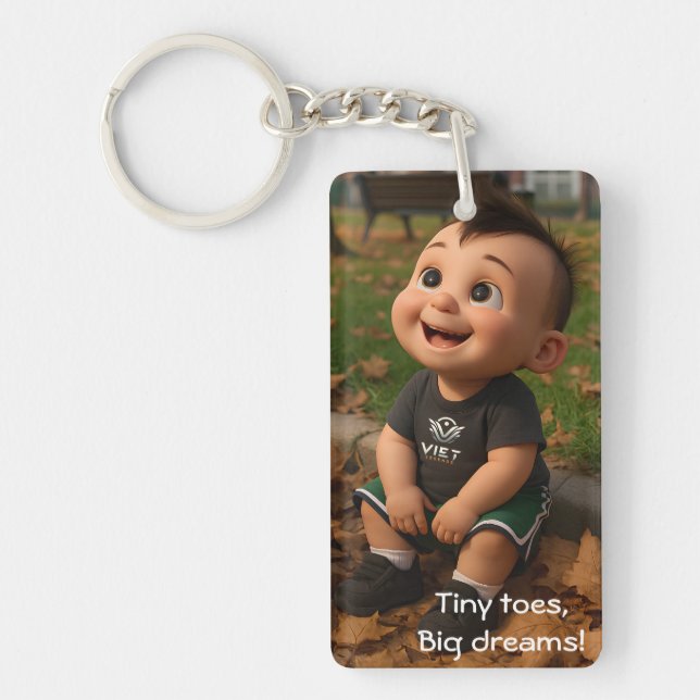 Petit mec S7 & babyJoy S9 porte-clés double taille (Devant)