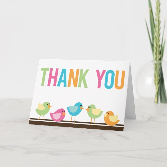 Petit Merci d'oiseaux (Devant)