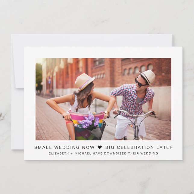 Petit Micro Mariage Maintenant Célébration plus ta (Devant)