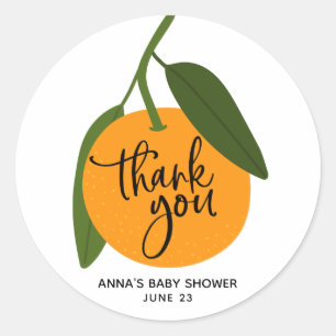 Petit mignon merci sticker