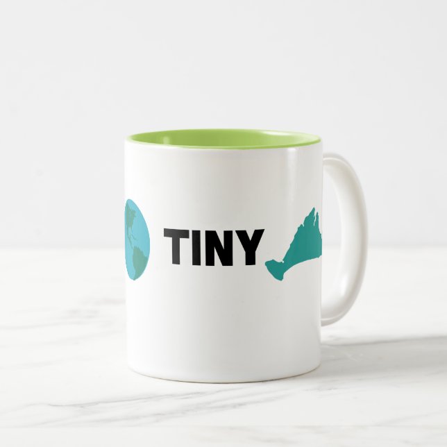 Petit Monde, Petite Île Mug (Devant droit)