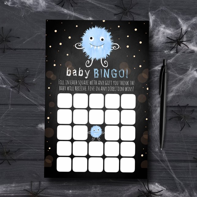 Petit Monster Halloween Baby shower Bingo (Créateur téléchargé)