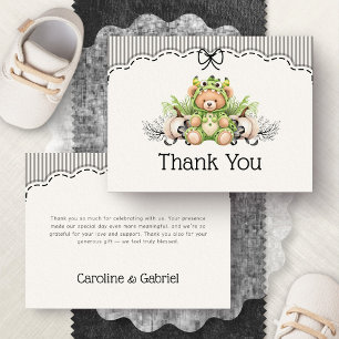 Petit Monstre Halloween Baby Shower Merci