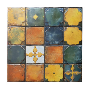 Petit Motif de carreaux colorés