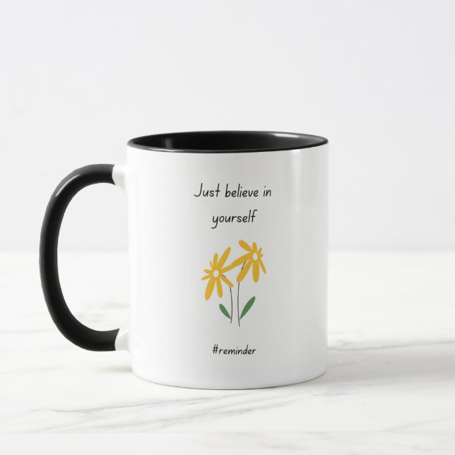 Petit Mug à Café en forme de Chrysanthème (Gauche)
