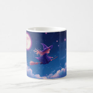 Petit Mug de Sorcière Tasse à Café Ciel Nocturne