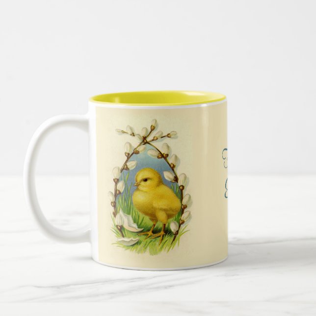 Petit Mug de Voyage de Pâques Poussin (Gauche)