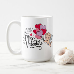 Petit mug Miss Valentine cadeau, cadeau de la Sain