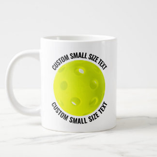 Petit Mug Personnalisé Géant de Pickleball