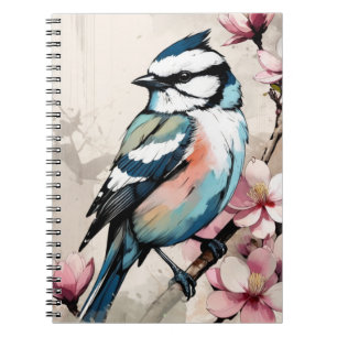 Petit Oiseau Bleu Journal de Notes