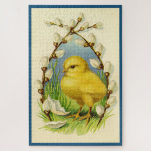 Petit oiseau jaune Grand Puzzle