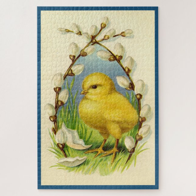 Petit oiseau jaune Grand Puzzle (Vertical)