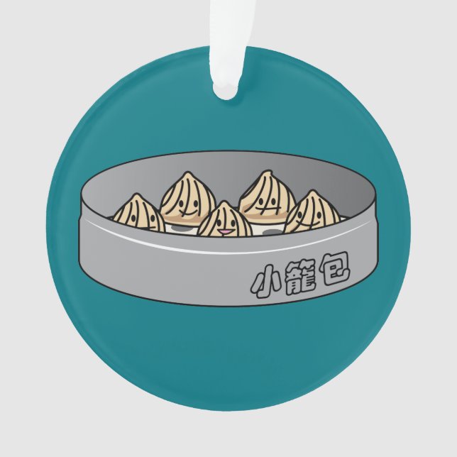 Petit pain chinois de Dim Sum de boulette de soupe (devant)