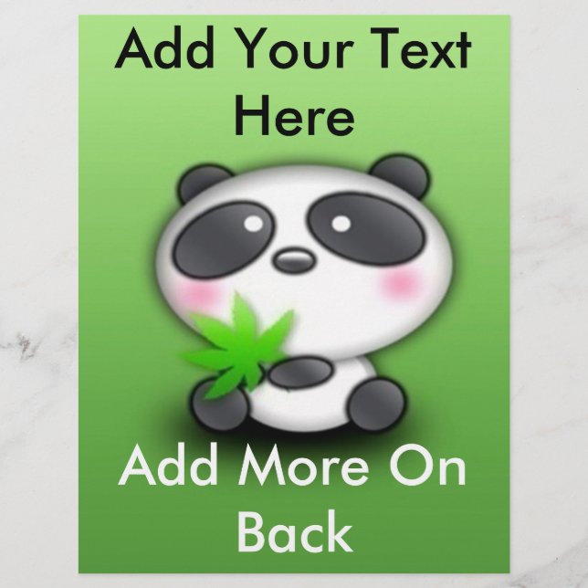 Petit Panda Cub (Devant)