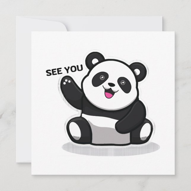 petit panda mignon (Devant)