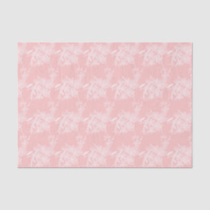Petit papier de soie de soie d'impression de fleur