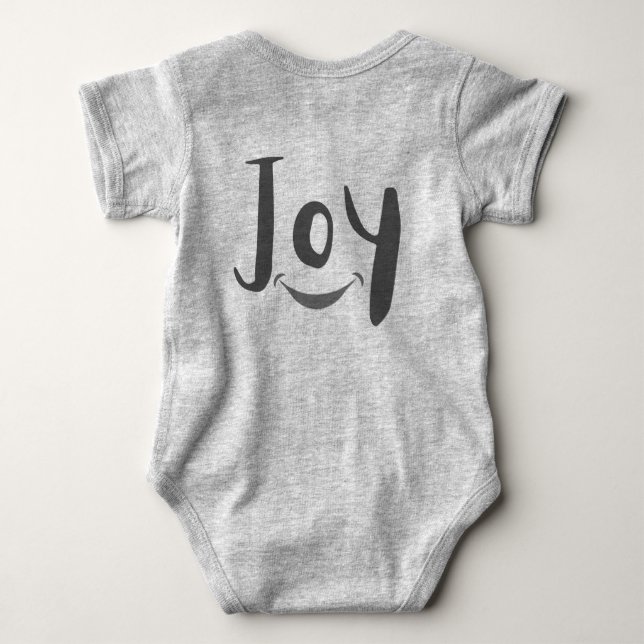 "Petit paquet de joie : adorable T-Shirt Baby Body (Dos)