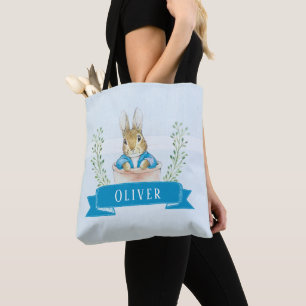 Petit Peter Rabbit Blue Sac fourre-tout personnali