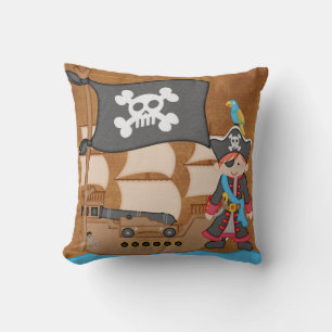 Petit pirate (Cheveux rouges) Coussin MOJO