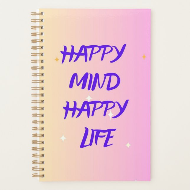 Petit Planificateur – Journal de Motivation (Devant)