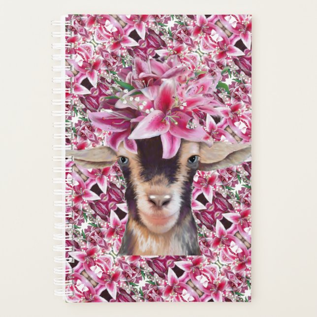 Petit planificateur Lily la chèvre (Devant)