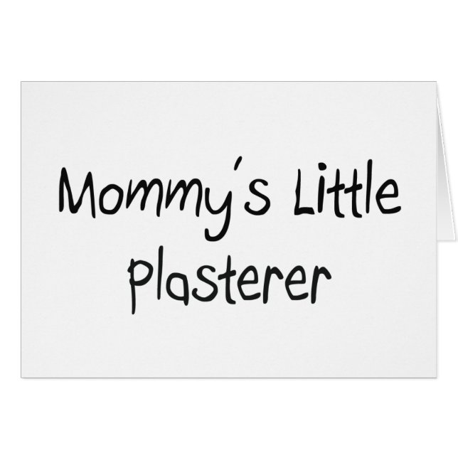 Petit plâtrier de Mommys (Devant horizontal)