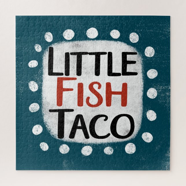 Petit Poisson Taco Jigsaw Puzzle (Vertical)