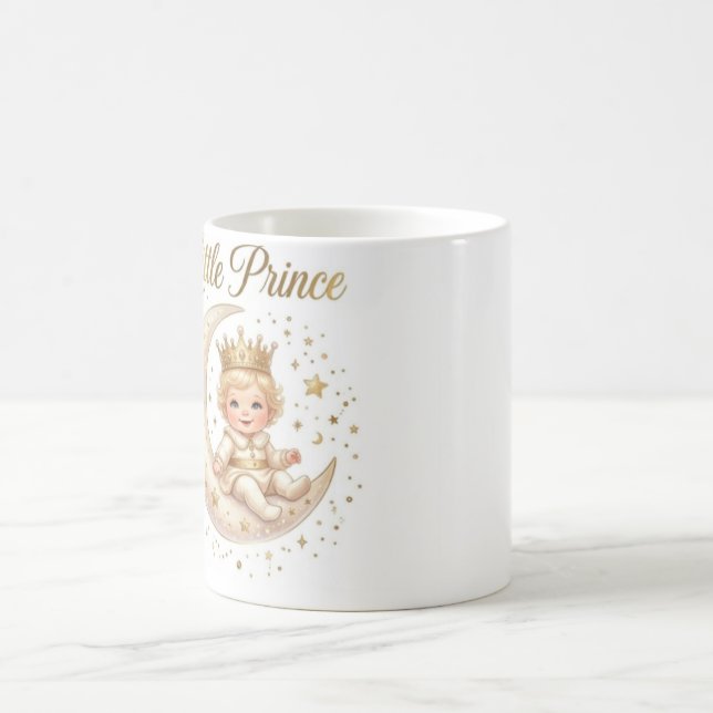 Petit Prince Tasse de bébé Luxe | Bébé Couronne Mi (Centre)