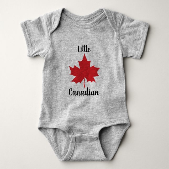 Petit pullover de bébé canadien (Devant)