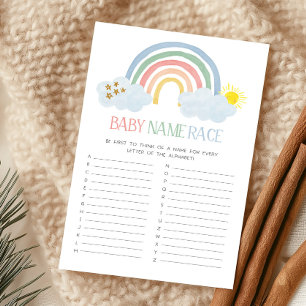 Petit Rayon de Soleil Jeu de Noms de Bébé Arc-en-C