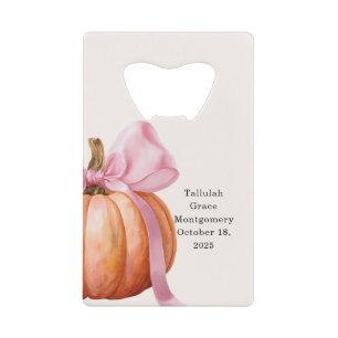 Petit Ruban de Baby Shower Citrouille – Salem Roma