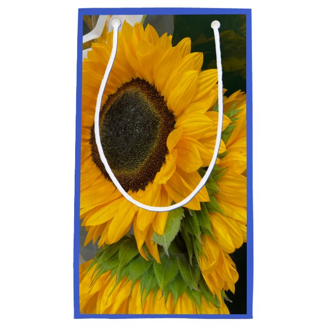 Petit Sac Cadeau 3rd Anniversary Sunflower (Devant)