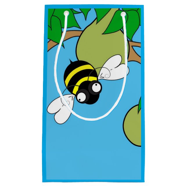 Petit sac cadeau à poires (Devant)