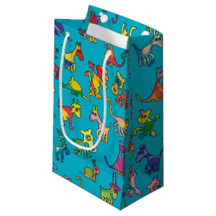 Petit Sac Cadeau Abstrait Animaux Motif + votre backgr. & idées