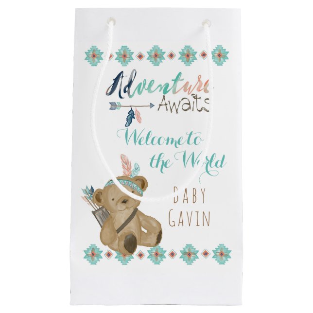 Petit Sac Cadeau Adventure Await Bag (Devant)