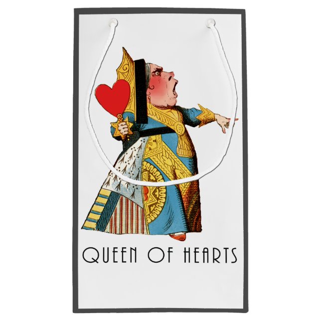 Petit Sac Cadeau Alice à Wonderland (Dos)