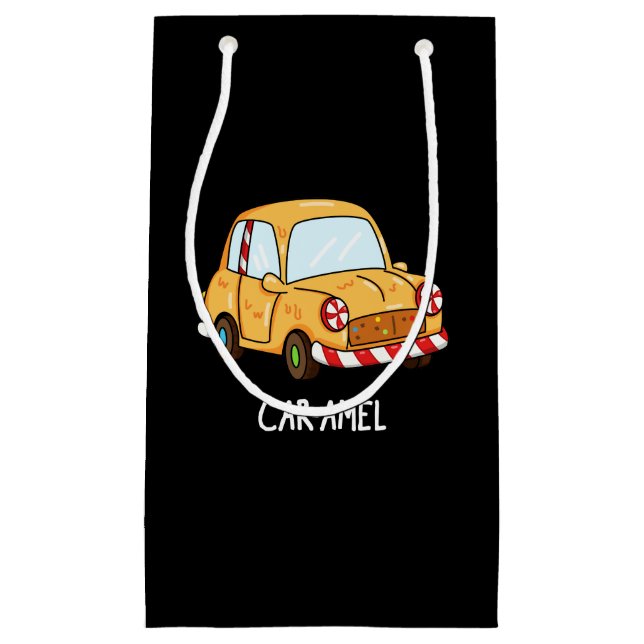 Petit Sac Cadeau Amel de voiture Funny Candy voiture Pun Dark BG (Devant)