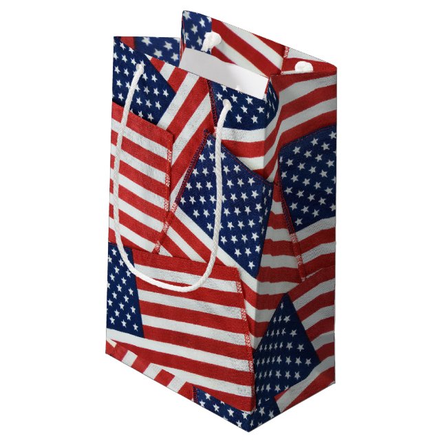 Petit Sac Cadeau American Flag Collection (Dos Angle)