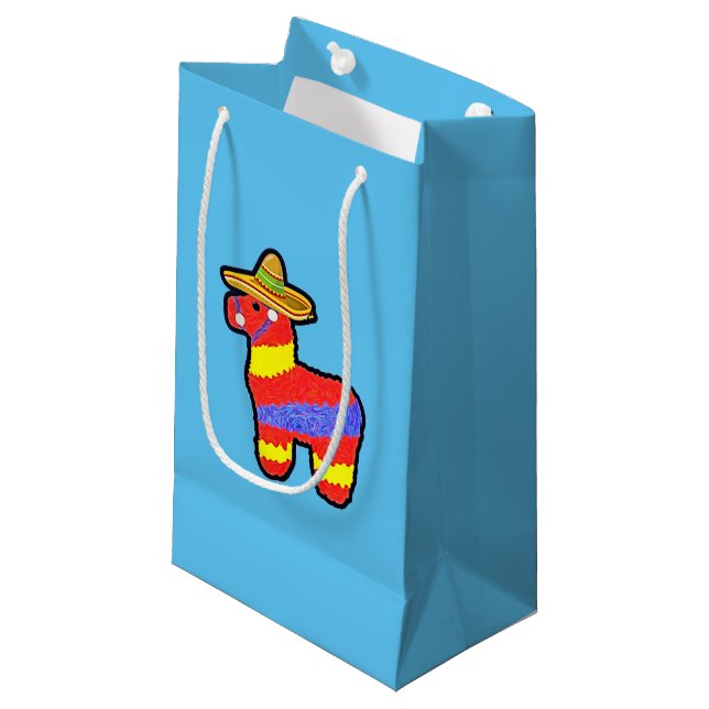 Petit Sac Cadeau Âne Pinata!  (Devant Angle)